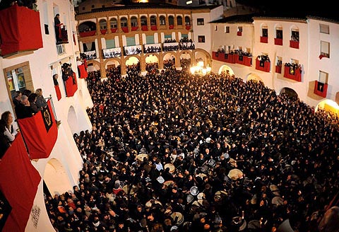 Semana Santa de Híjar. Romper la hora.