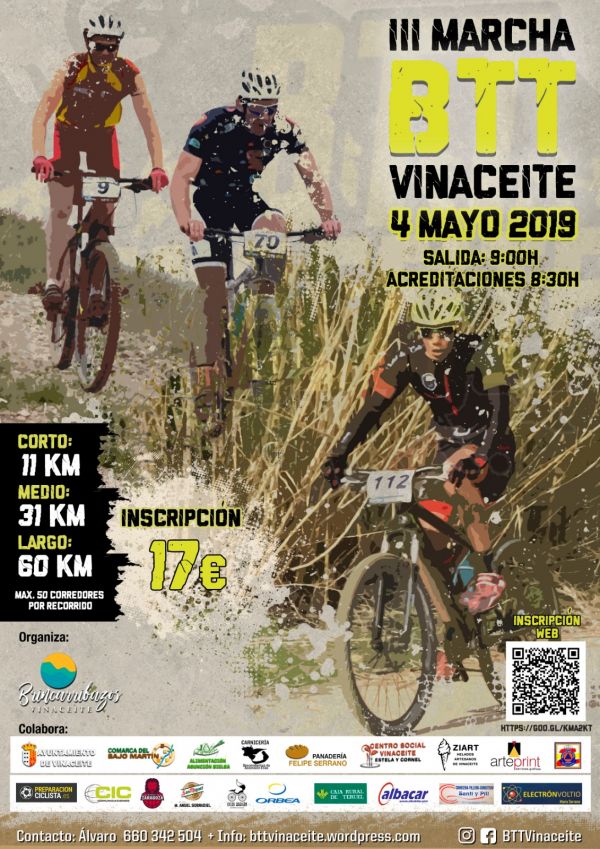 Cartel III BTT Vinaceite