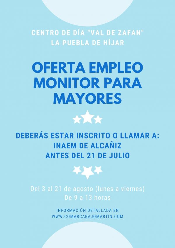 Oferta de empleo