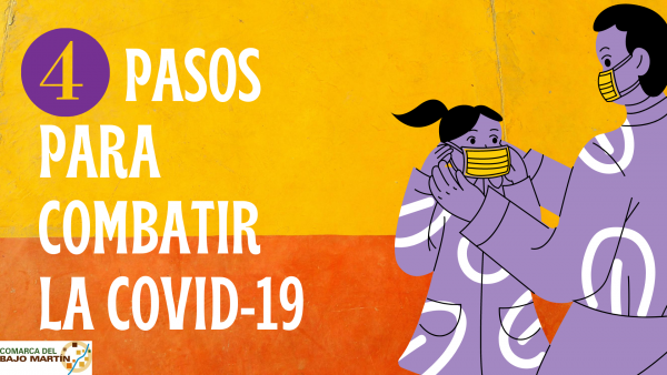 4 pasos para prevenir la COVID 19