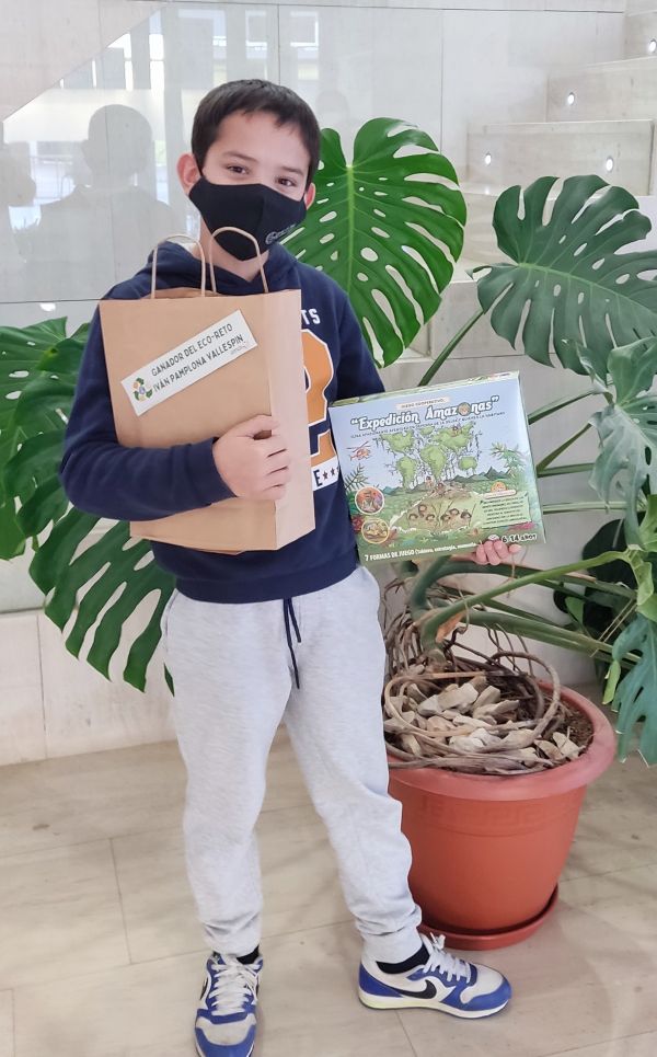 Iván, ganador del primer ECO-Reto