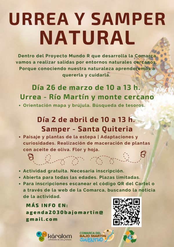 cartel Urra y Samper Natural