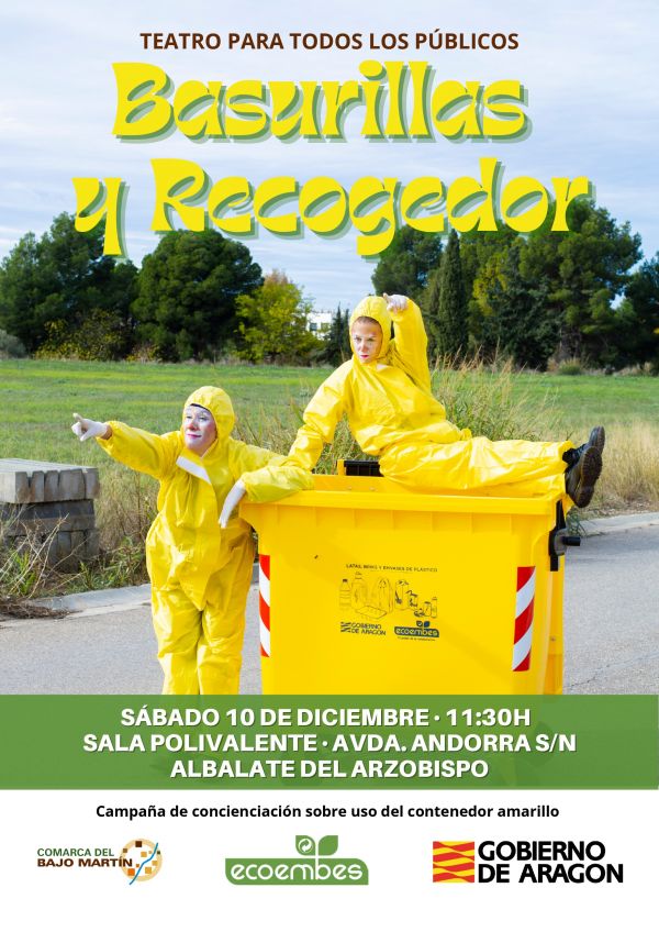 Cartel teatrillo Campaña Ecoembes