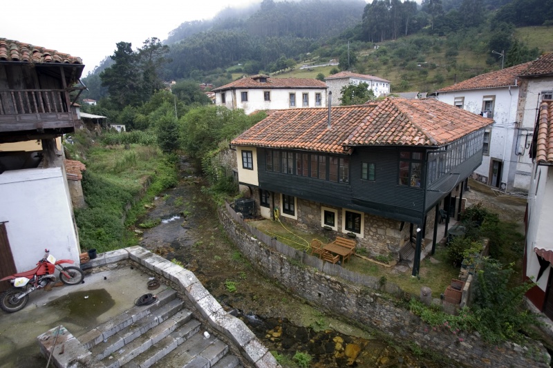 El río Nonaya a su paso por Salas