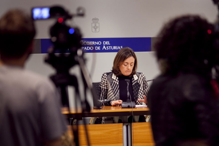 La consejera de Administraciones Públicas y Portavoz del Gobierno del Principado, Ana Rosa Migoya, defendió el papel del Ejecutivo y aseguró que "confían en la Justicia y en el Estado de Derecho".