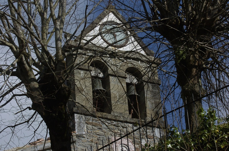 El campanario de la iglesia de San Juan