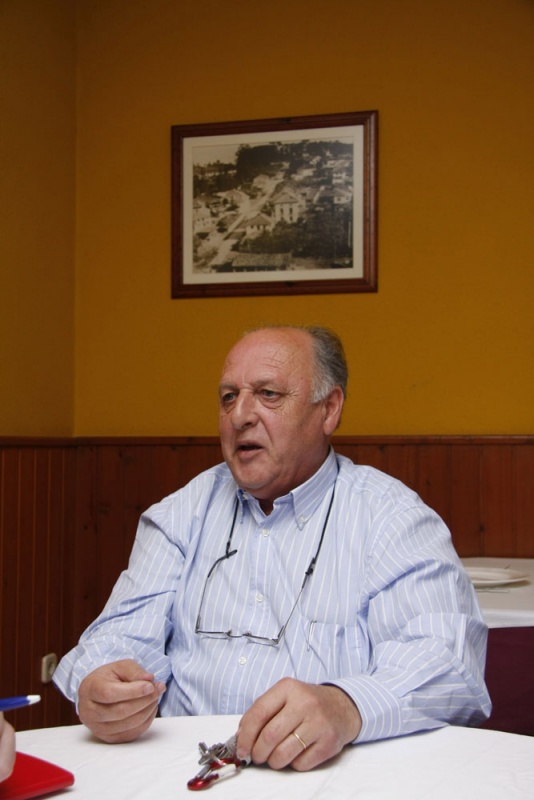 Manuel López, propietario del camping de Morís.