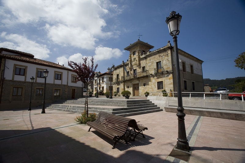 La plaza del ayuntamiento.