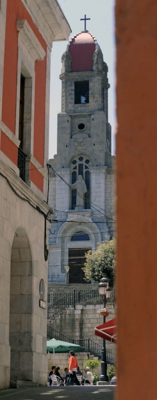 La torre de la iglesia de San Antonio.