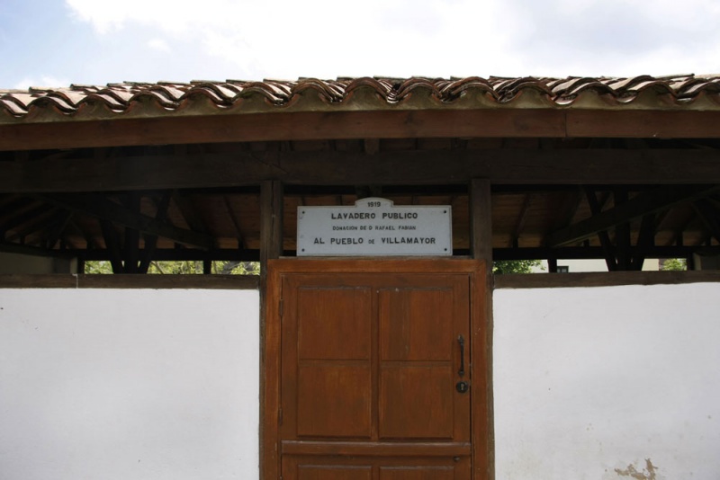 El lavadero público de Villamayor.