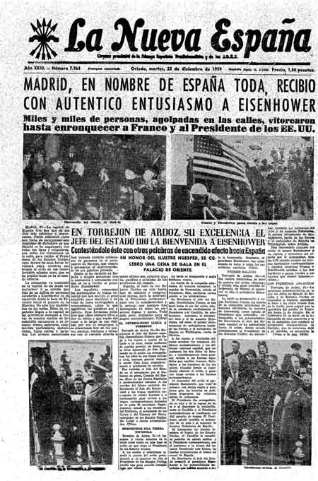 Portada Martes 22 de Diciembre de 1959