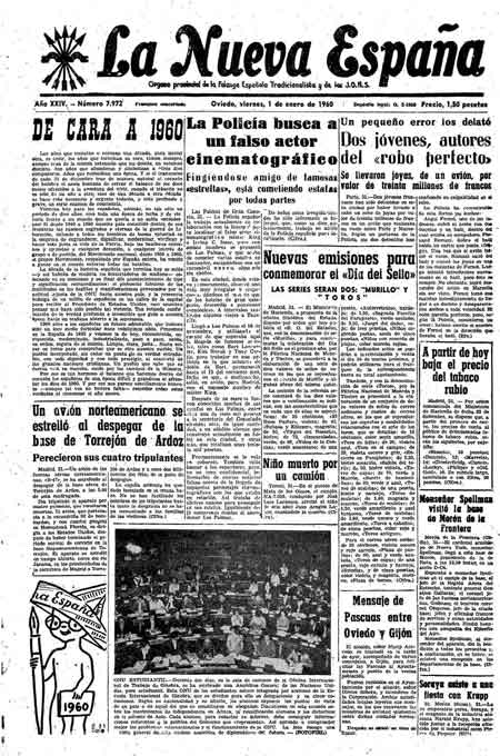 Portada Viernes 1 de  de 1960