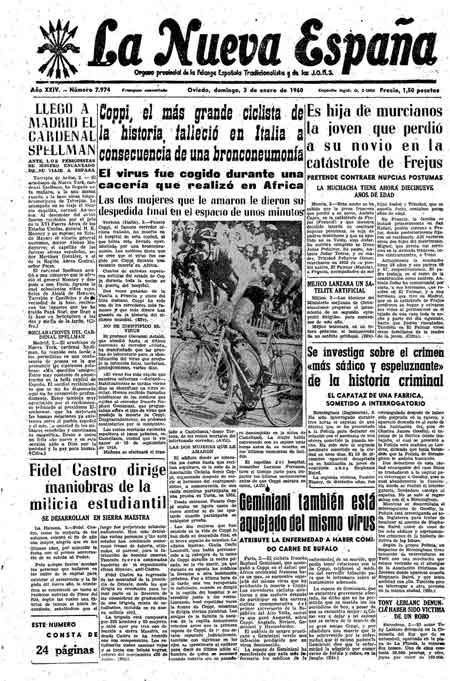 Portada Domingo 3 de  de 1960