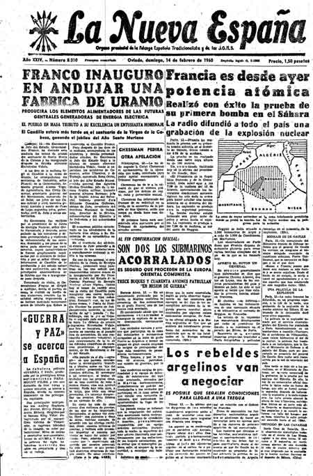 Portada Domingo 14 de  de 1960