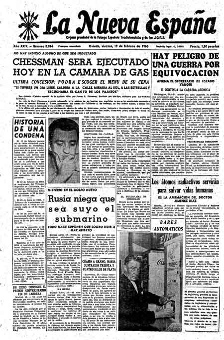 Portada Viernes 19 de  de 1960