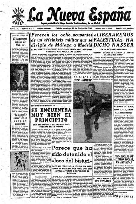 Portada Domingo 21 de  de 1960