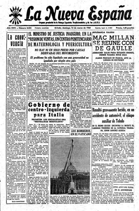 Portada Domingo 13 de  de 1960