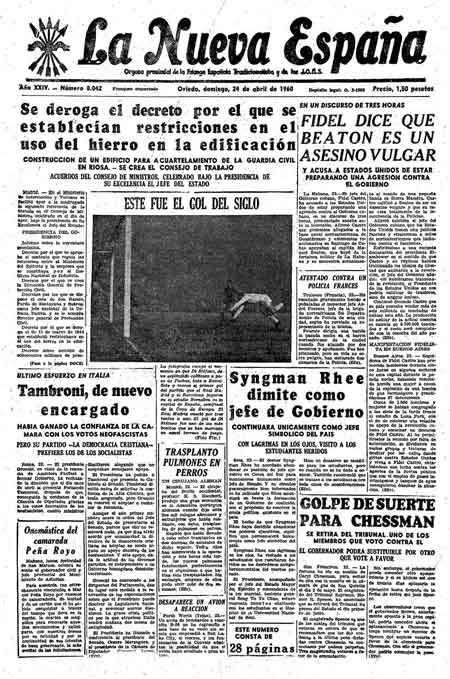 Portada Domingo 24 de  de 1960