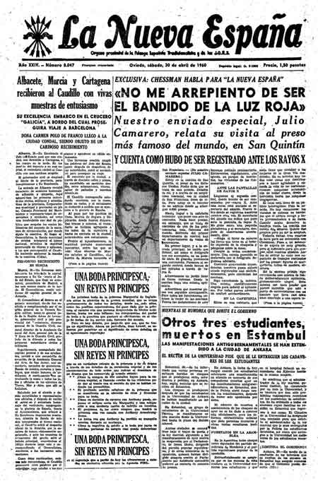 Portada Sábado 30 de  de 1960