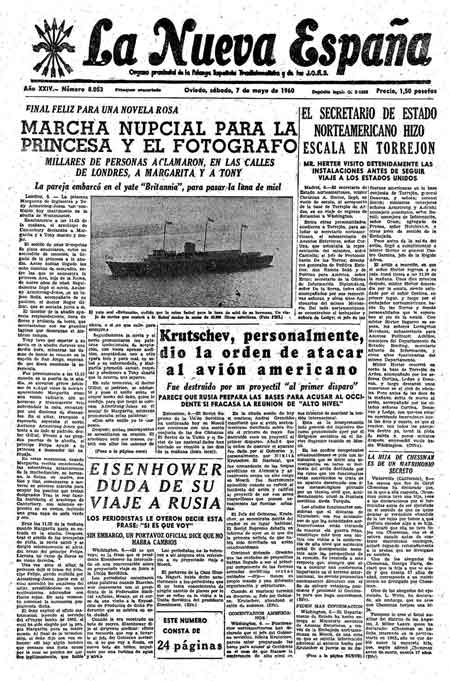 Portada Sábado 7 de  de 1960