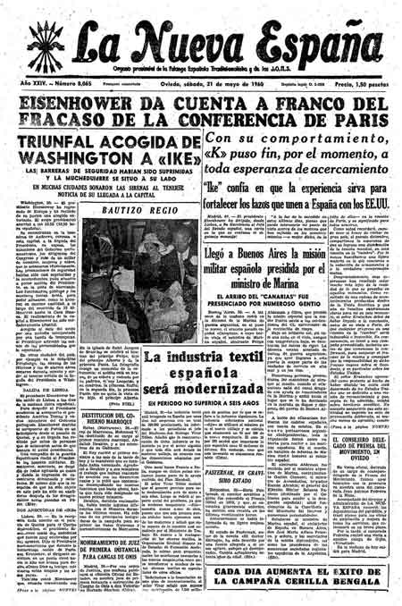 Portada Sábado 21 de  de 1960