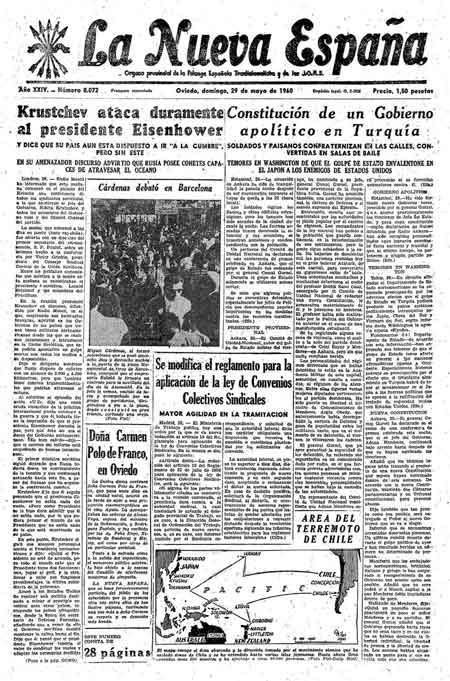 Portada Domingo 29 de  de 1960