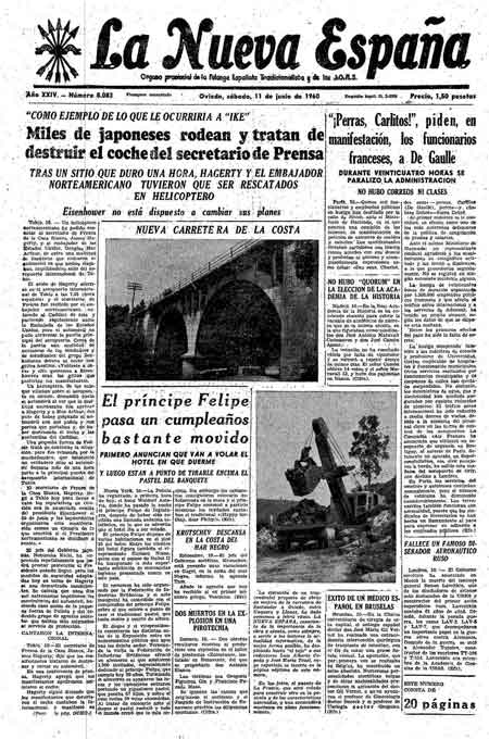 Portada Sábado 11 de  de 1960