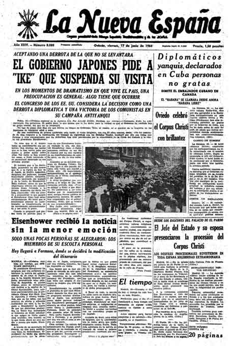 Portada Viernes 17 de  de 1960