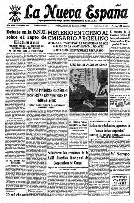 Portada Jueves 23 de  de 1960