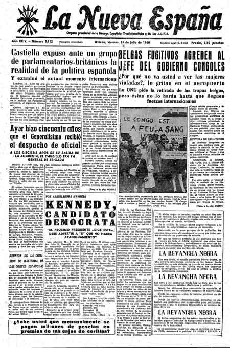 Portada Viernes 15 de  de 1960