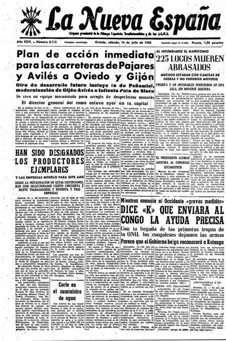 Portada Sábado 16 de  de 1960