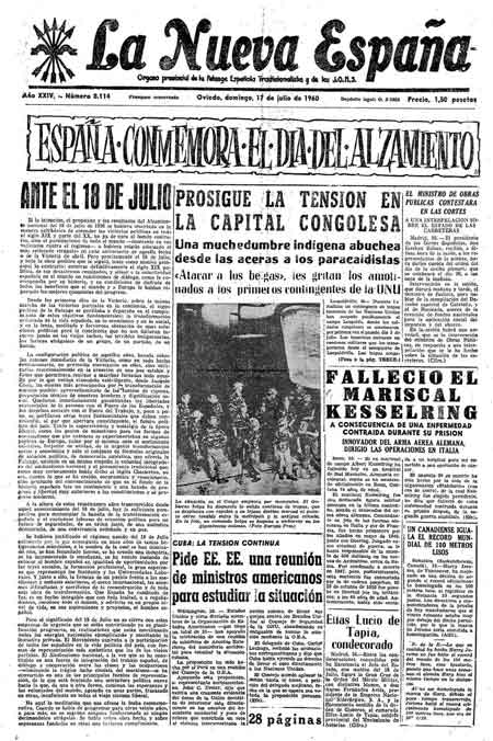 Portada Domingo 17 de  de 1960