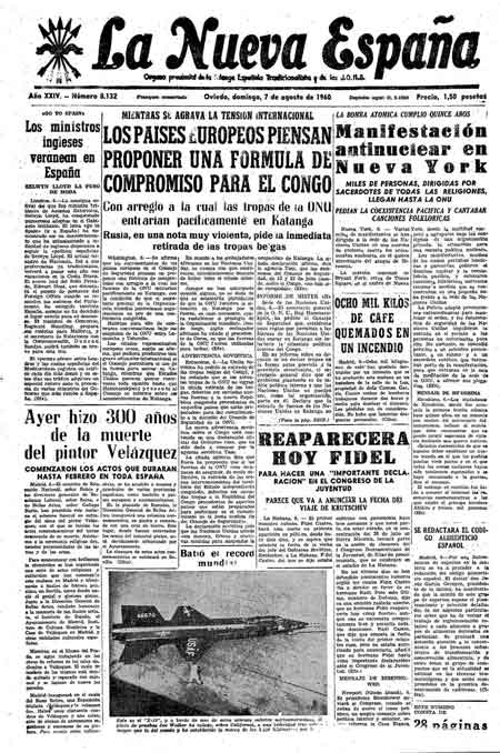 Portada Domingo 7 de  de 1960