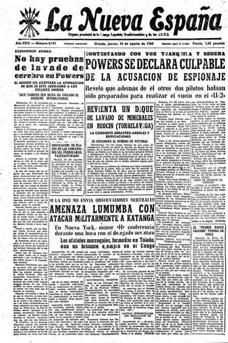 Portada Jueves 18 de  de 1960
