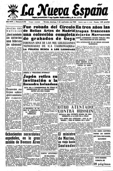 Portada Domingo 4 de  de 1960
