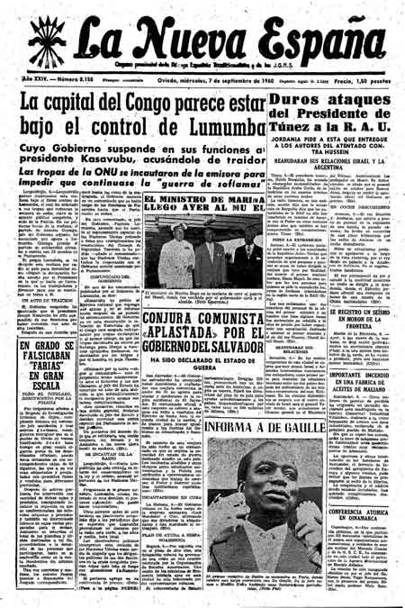 Portada Miércoles 7 de  de 1960