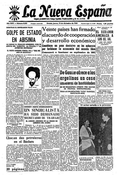 Portada Jueves 15 de Diciembre de 1960