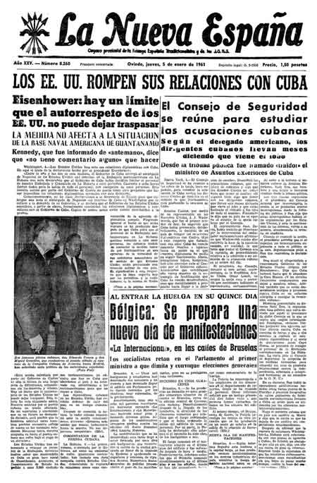 Portada Jueves 5 de  de 1961