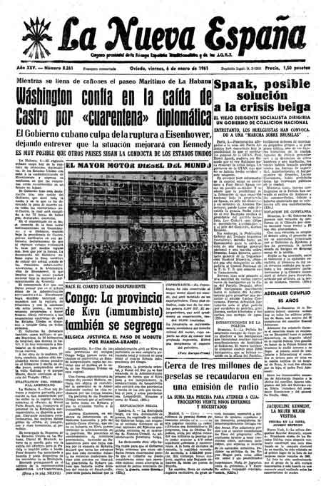 Portada Viernes 6 de  de 1961
