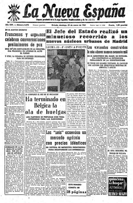 Portada Domingo 22 de  de 1961