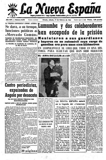 Portada Sábado 11 de  de 1961