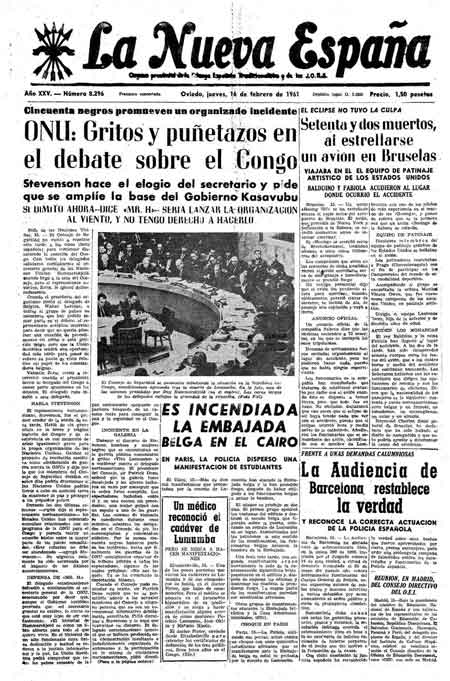 Portada Jueves 16 de  de 1961