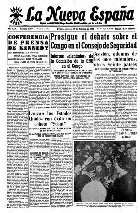Portada Viernes 17 de  de 1961
