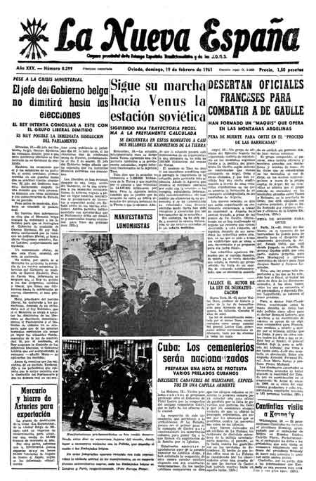 Portada Domingo 19 de  de 1961