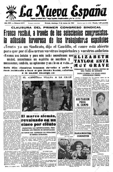 Portada Domingo 5 de  de 1961