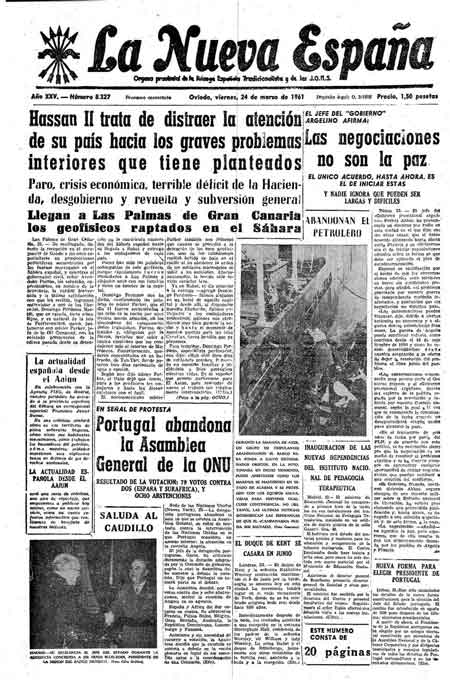 Portada Viernes 24 de  de 1961