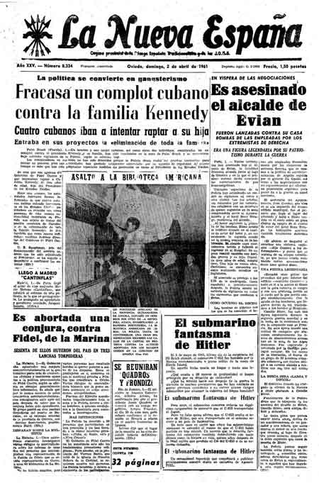 Portada Domingo 2 de  de 1961