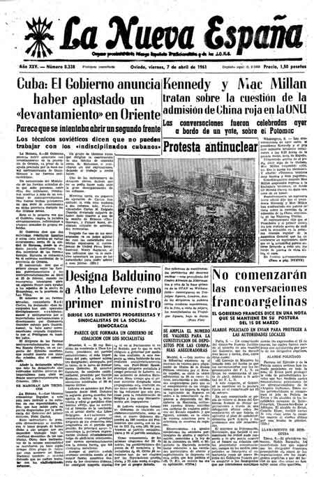Portada Viernes 7 de  de 1961
