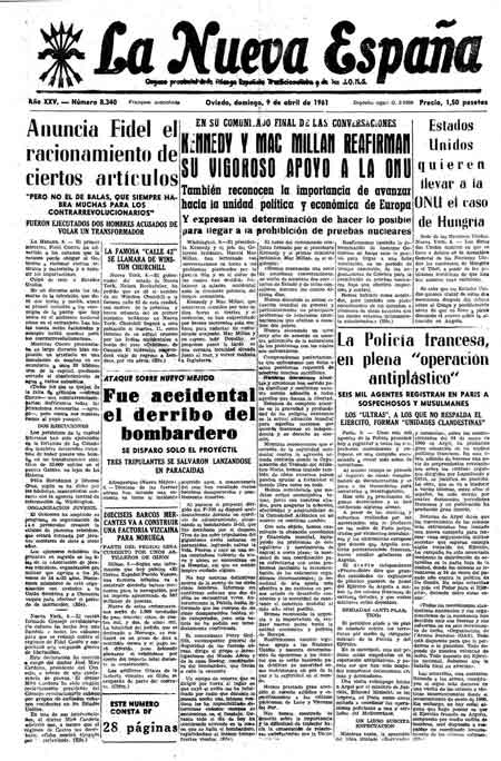 Portada Domingo 9 de  de 1961