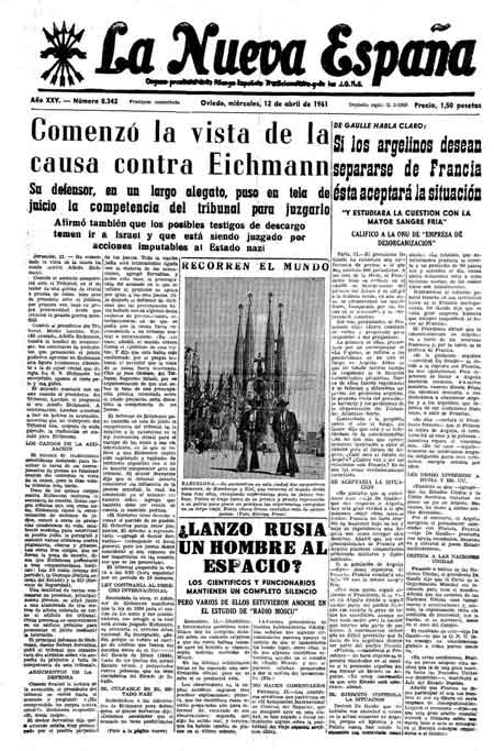 Portada Miércoles 12 de  de 1961